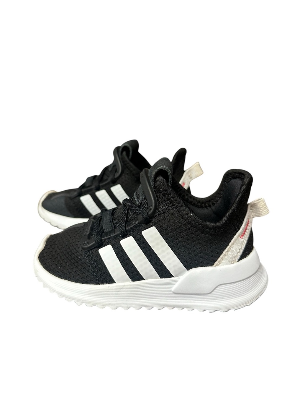 Adidas U_Path Run Toddler Boys Size 7 Black White Sneakers Shoes - Picture 3 of 7